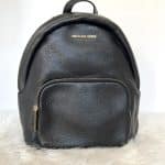 Mochila MK negra lisa