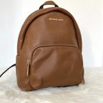 Mochila MK café lisa