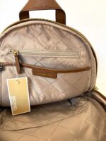 Mochila MK café lisa - Imagen 4