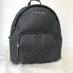 Mochila MK negra monograma