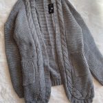 Cardigan trenza