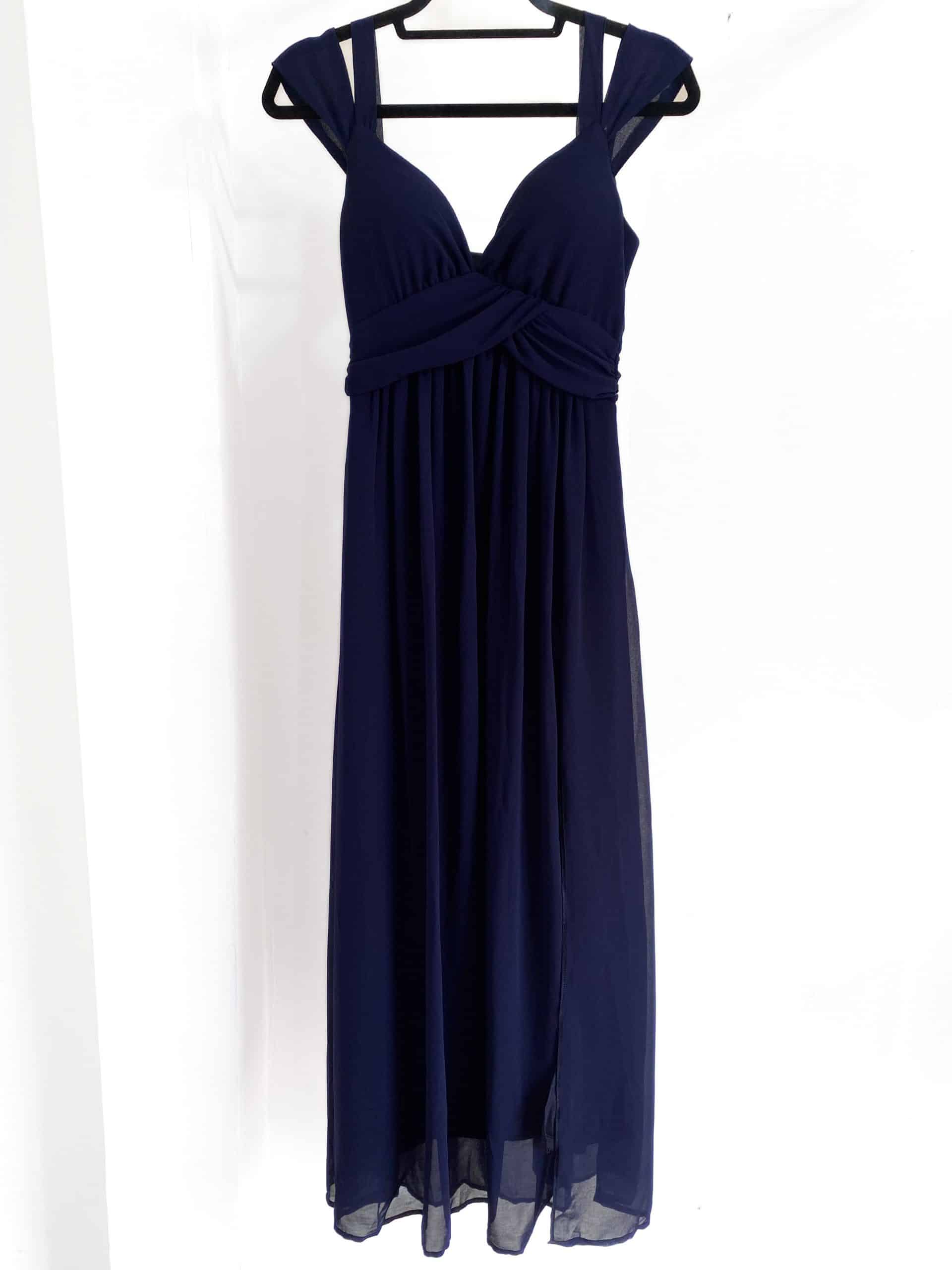 094193DE-82F7-4CD4-9104-9451B618A883 Vestido azul copa largo - Imagen 1