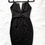 Vestido pabilo cinturón
