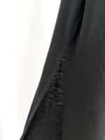 Maxi vestido negro algodón - Imagen 2