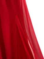 Vestido rojo copa largo - Imagen 3