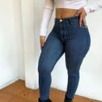 Jeans básico azul linea