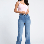 Jeans Paradise wide leg celeste