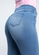 Jeans Paradise wide leg celeste - Imagen 4