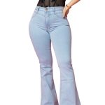 Jeans flare celeste básico V