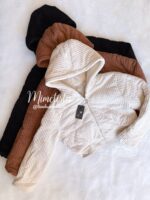 Chaqueta puffa cotelé